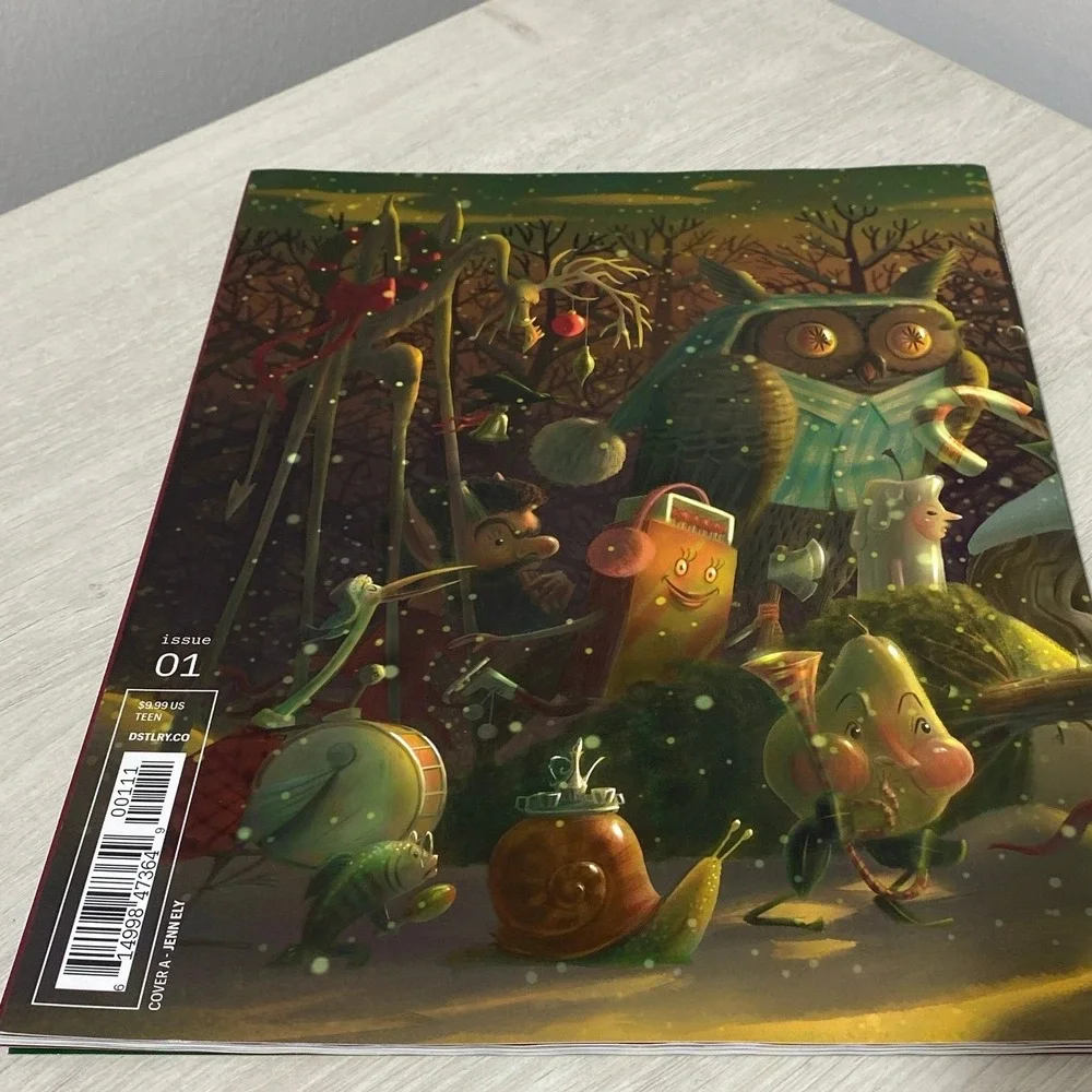 Through the Boughs A Yuletide Offering Issue 1 DSTLRY Comic Anthology Jenn Ely